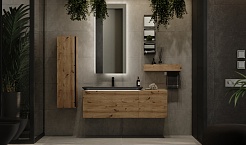 Jorno Шкаф пенал Incline 120 honey Inc.01.80/P/HO/JR – фотография-2