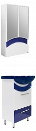 Mixline Мебель для ванной Радуга 52 синяя – фотография-1