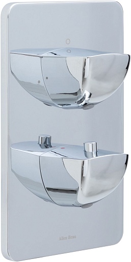Allen Brau Смеситель для ванны Infinity 5.21216-00 (с внутренней частью, 2 выхода) хром – фотография-4