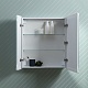 Aquanet Зеркальный шкаф Оптима 70 белый – фотография-25