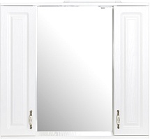 Stella Polare Зеркальный шкаф Кармела 85/С ольха белая