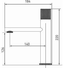 Mixline Смеситель для раковины 35k ML40-04 "Flat" хром – фотография-4