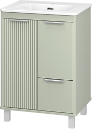 Brevita Мебель для ванной Risacca Pistachio 60 фисташковый – фотография-6