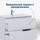 Aquanet Мебель для ванной Джейн (Flat) 100 подвесная белая матовая – картинка-33