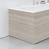 Ravak Боковой экран для ванны City 80 L сатиновое дерево