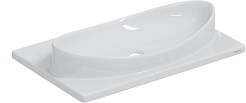 СанТа Мебель для ванной с раковиной-столешницей Вегас 70 подвесная белая – фотография-7