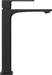 Teymi Смеситель для раковины чаши Lori T10260 черный матовый – фотография-2