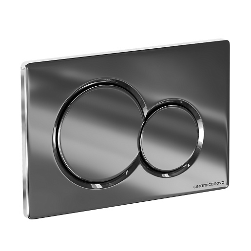 Ceramicanova Кнопка смыва Balance Circle CN12-003CH хром глянцевый – фотография-2