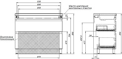 Aquanet Тумба с раковиной Нота New 100 дуб веллингтон табак – фотография-19