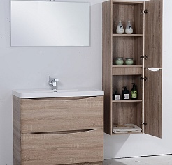 BelBagno Тумба с раковиной ANCONA-N 800 Rovere Bianco – фотография-6