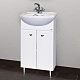 Misty Мебель для ванной Уют 50 R прямая белая – фотография-4