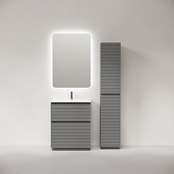 Sancos Тумба с раковиной напольная Folk Floor 70 ergraut soft раковина Element 71 CN7007 – фотография-2