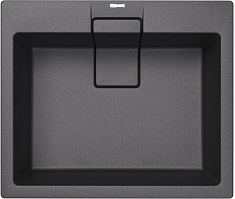 Florentina Мойка кухонная Ривьера 600 черная