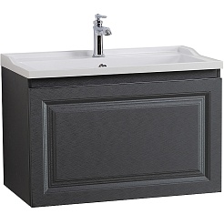 Cezares Тумба под раковину Giubileo 80 подвесная титан – фотография-1