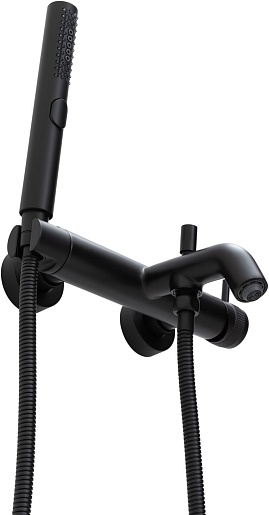 Allen Brau Смеситель для ванны Priority 5.31D10-31 черный матовый – картинка-3