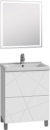 Vigo Мебель для ванной Geometry 2-600 белая – фотография-1