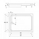 Alex Baitler Душевой поддон AB 12917Н-1 – фотография-4