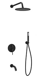 Sancos Душевой комплект Select SC3004MB черный матовый – фотография-1