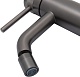 Allen Brau Смеситель для биде Priority 5.31A04-MG (с донным клапаном) графит браш – картинка-24