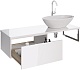 Dreja Мебель для ванной Box Line 120 подвесная белая – фотография-30