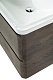 BelBagno Мебель для ванной Albano 70 подвесная Rovere Nature Grigio – фотография-26