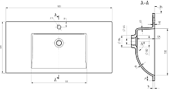 Vincea Раковина мебельная 100 VCB-13100W белая – фотография-3