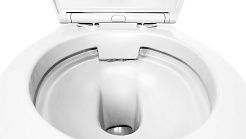 Azario Унитаз подвесной Keras white AZ-99046W безободковый белый – фотография-9