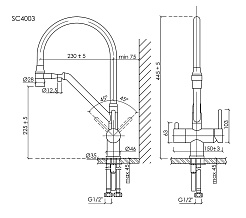 Sancos Смеситель для кухни Dora SC4003MB матовый черный – фотография-6