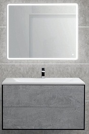 Cezares Мебель для ванной Premier-HPL 100 Archi Cemento, BTN – фотография-1