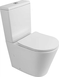 BelBagno Чаша унитаза Flay-r BB2149CPR/SC с сиденьем – фотография-2