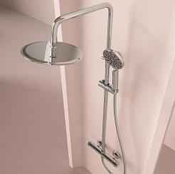 Sancos Душевая система Kanedo с термостатом хром SC7200CH – фотография-2