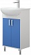 Corozo Мебель для ванной Колор 50, синяя – картинка-9