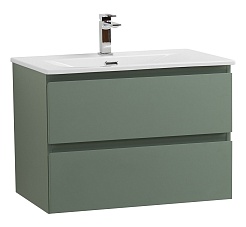 BelBagno Тумба с раковиной Kraft 75 подвесная Еловый матовый – фотография-1