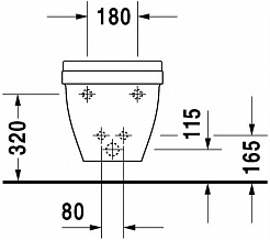 Duravit Биде подвесное "Starck 3" 2280150000 – фотография-2