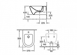 Villeroy & Boch Биде подвесное Subway 2.0 5400 00R1 alpin, Сeramicplus – фотография-3