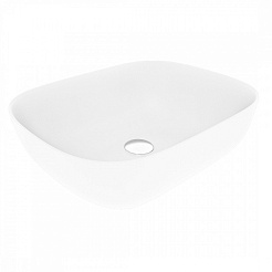 Teymi Раковина накладная в ванную Solli 50 artceramic белый матовый T50390 – фотография-5