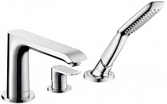 Hansgrohe Смеситель Metris 31190000 на борт ванны