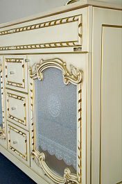 Misty Тумба с раковиной Элис 120 бежевая патина – фотография-8