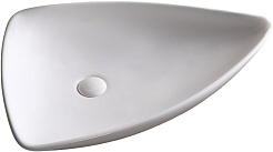 Ceruttispa Раковина накладная 69 CR7014 белая – фотография-1