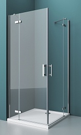 BelBagno Душевой уголок Kraft 80/80 KRAFT-A-22-80-C-Cr стекло прозрачное – фотография-1