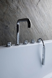 Allen Brau Смеситель на борт ванны Priority 5.31007-00 (с внутренней частью) хром – фотография-5