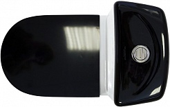 Sanita Luxe Унитаз-компакт Best Color Black 435818 с микролифтом – фотография-4