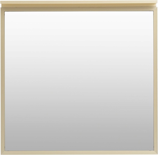 Allen Brau Зеркало Priority 80 1.31015.03 латунь браш – фотография-2