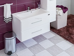 СанТа Мебель для ванной Омега 80 подвесная – фотография-3