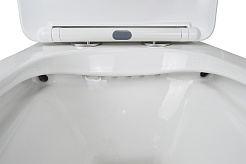 Azario Унитаз-компакт Levanto AZ-1228A безободковый с бачком с сиденьем микролифт белый – фотография-11