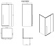 Esbano Душевое ограждение ESA-90KV-B 90/90 – картинка-14