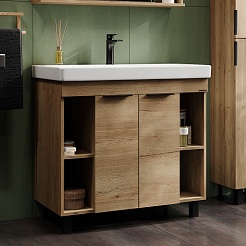 Onika Тумба под раковину Легран 90 дуб галифакс – фотография-6