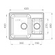 Raiber Мойка кухонная Брухберг RQ233 шоколад – фотография-4