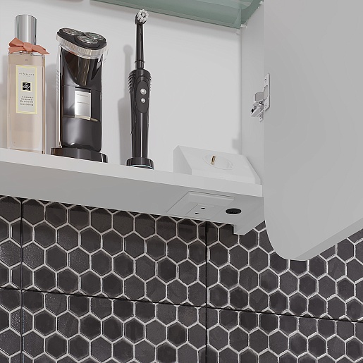 Opadiris Зеркальный шкаф Элеганс 90 премиум – картинка-5