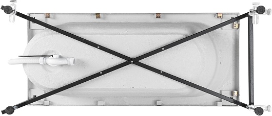 Aquanet Акриловая ванна Nexus 170x75 с каркасом – фотография-14